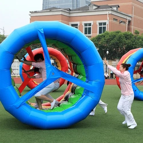 沿河闯关滚筒球